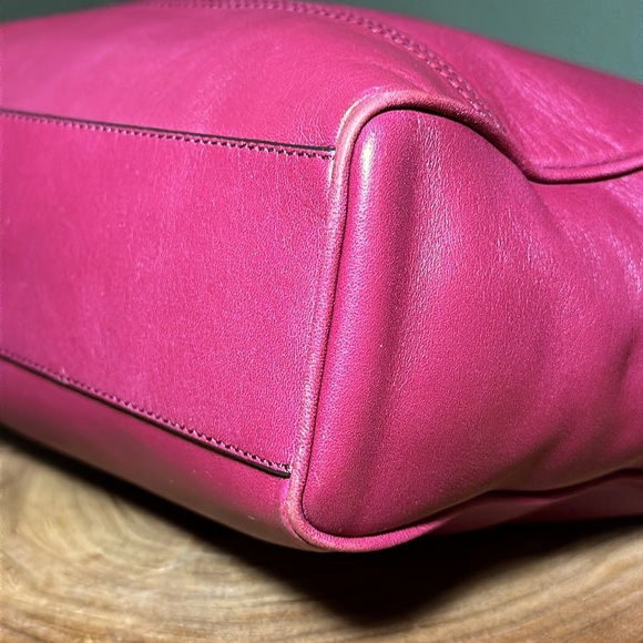 COACH Legacy Leather Mini Tanner Satchel/Crossbody - Picture 7 of 16